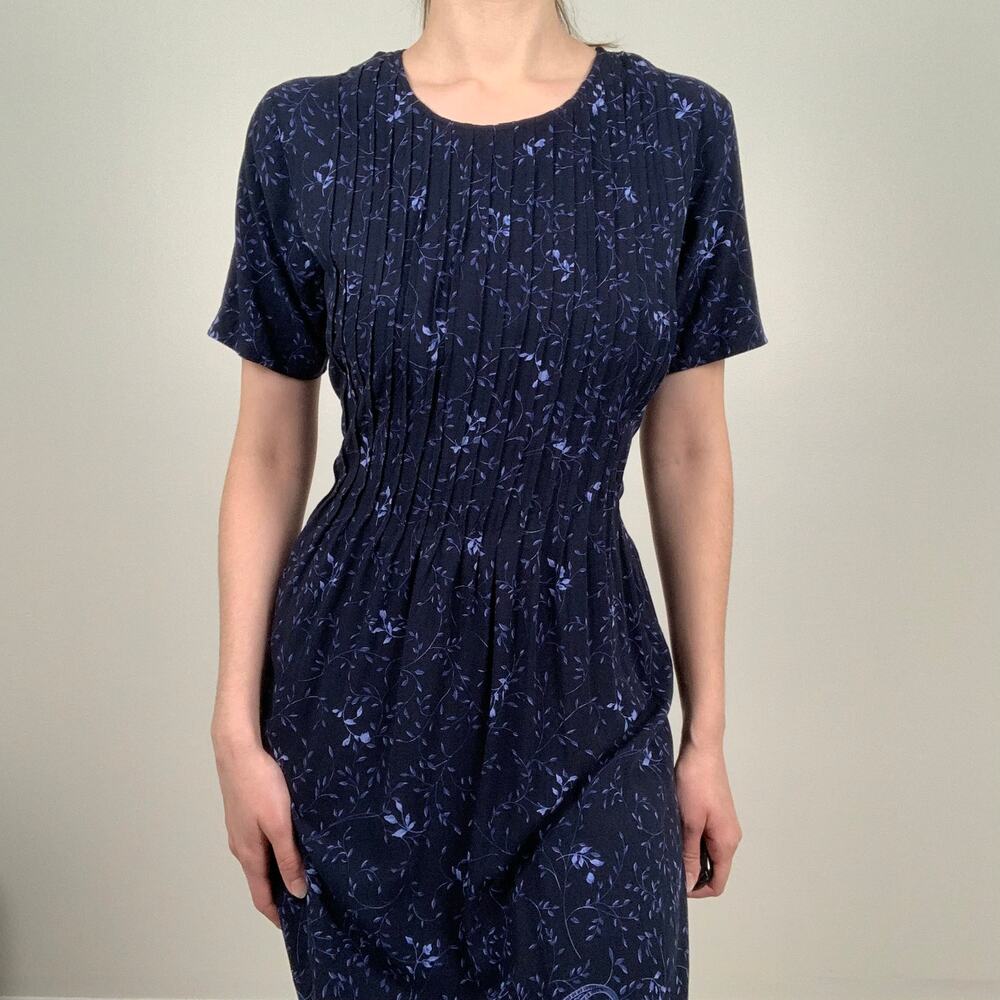 Vintage J.G. Hook Tie Back Waist Dress